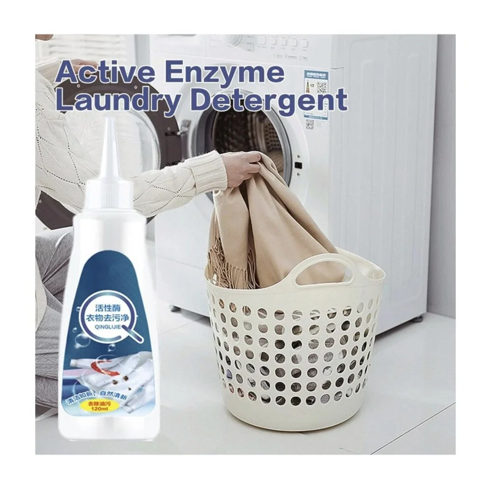 Active Enzyme Laundry Stain Remover Garment Stubborn Stain Cleaner For Clothes